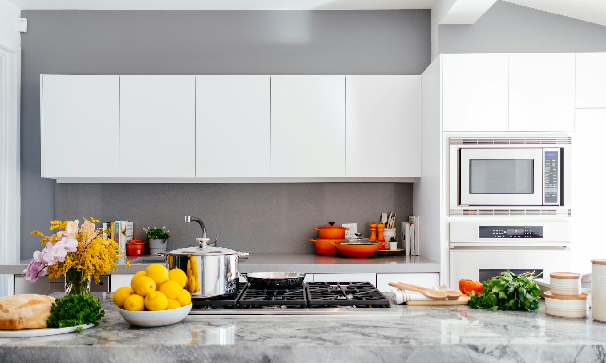 Detail interior dapur modern